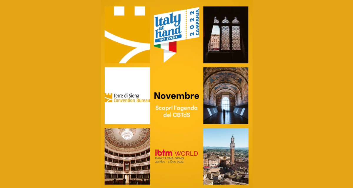 L’agenda di Novembre del Convention Bureau Terre di Siena