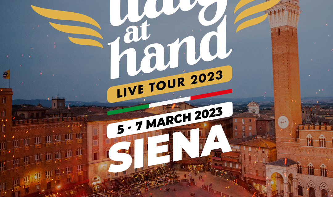 Italy at Hand Live Tour arriva a Siena!